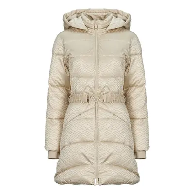 Guess SELINE LOGO MIDI PUFFER Béžová