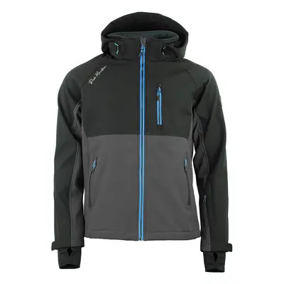 Peak Mountain Blouson softshell homme CAMETIS Černá