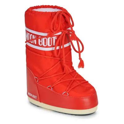 Moon Boot MB ICON NYLON Červená