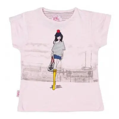 Miss Girly T-shirt fille FABORD Růžová