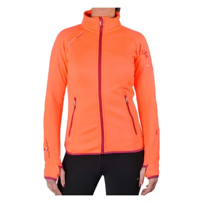 Peak Mountain Blouson polarshell femme ACLIMATE Oranžová