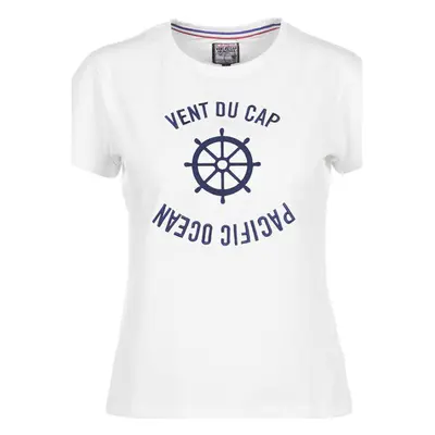 Vent Du Cap T-shirt manches courtes femme ACHERYL Bílá