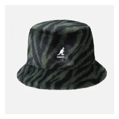 Kangol Faux fur bucket Zelená