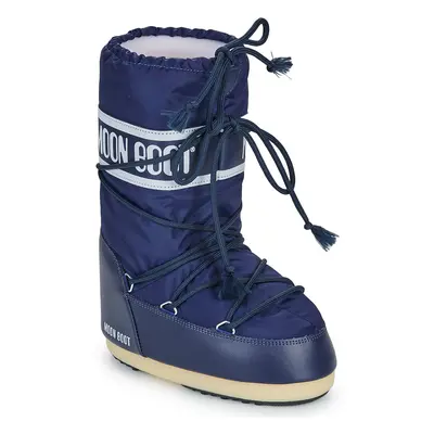 Moon Boot MB ICON NYLON Modrá