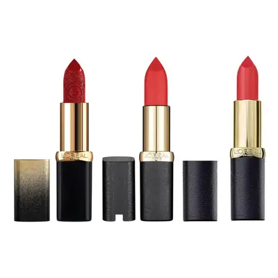 L'oréal Set of 3 Color Riche Matte Lipsticks - 02 Celebration /