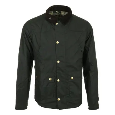 Barbour Reelin Wax Jacket Zelená