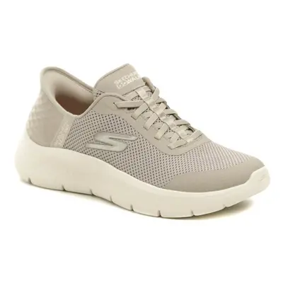 Skechers 124836-TPE béžové dámské Slip-in polobotky Béžová