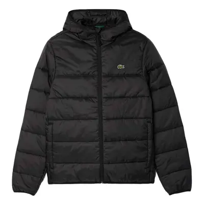 Lacoste Quilted Puffer Jacket Black Černá