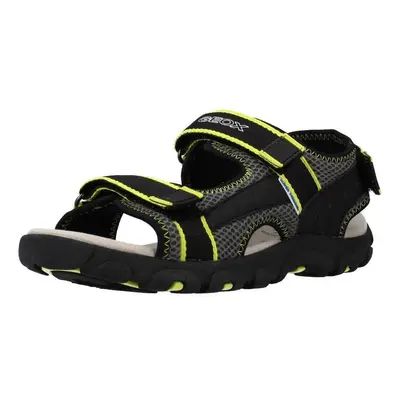 Geox JR SANDAL STRADA A Černá