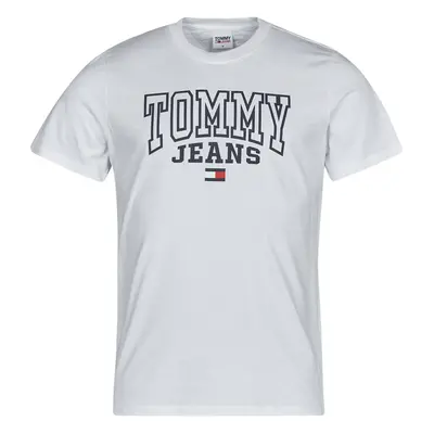 Tommy Jeans TJM RGLR ENTRY GRAPHIC TEE Bílá