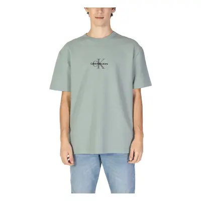 Calvin Klein Jeans CITY GRID SS TEE J30J325645 Zelená