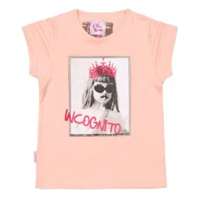 Miss Girly T-shirt manches courtes fille FRISCO Růžová