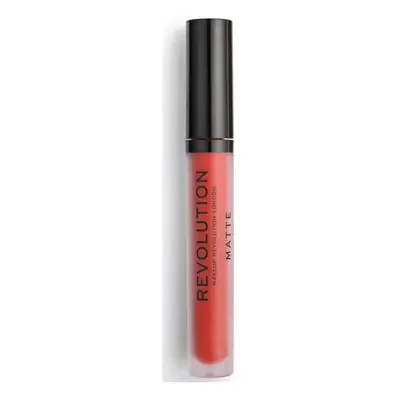 Makeup Revolution Matte Lip Gloss - 134 Ruby Červená