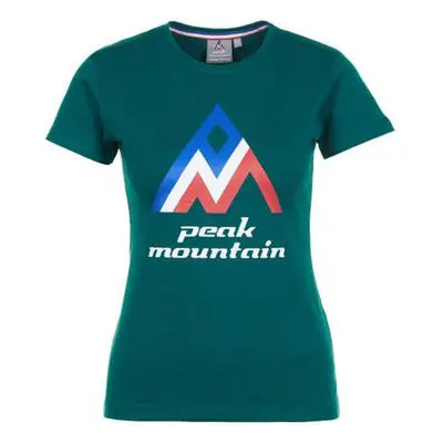 Peak Mountain T-shirt manches courtes femme ACIMES Zelená