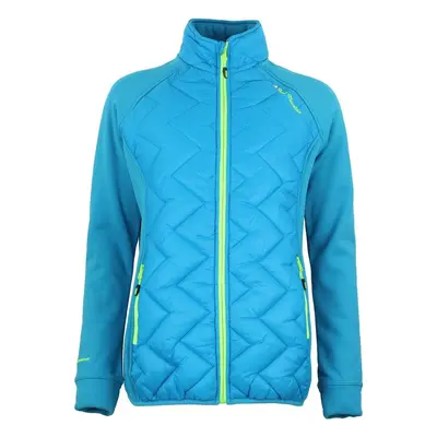 Peak Mountain Blouson polarshell bimatière femme ACER Modrá