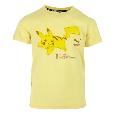 Puma Pokemon Tee Kids Žlutá