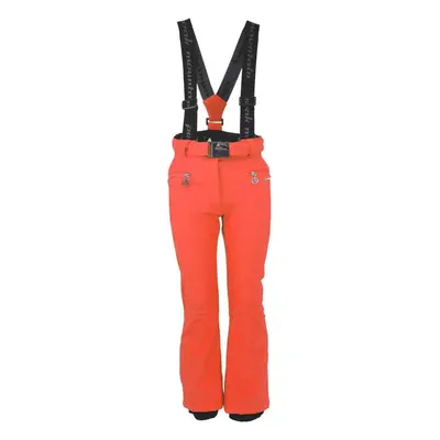 Peak Mountain Pantalon de ski softshell fille FAFUZZA Oranžová