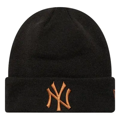 New-Era League Essential New York Yankees Beanie Hat Černá