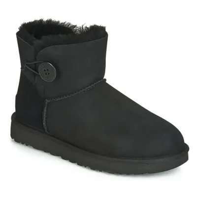 UGG MINI BAILEY BUTTON II Černá