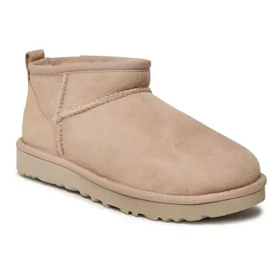 UGG BOTY CLASSIC ULTRA MINI Béžová