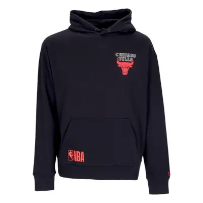 New-Era NBA Chicago Bulls Team Logo Hoodie Černá