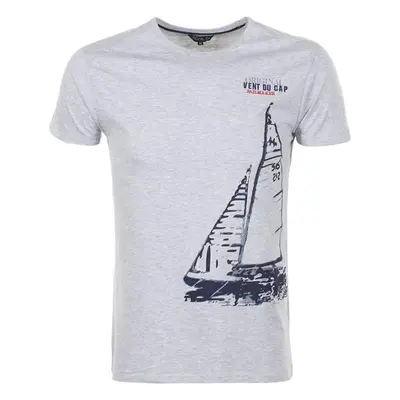 Vent Du Cap T-shirt manches courtes homme CADRIO Šedá