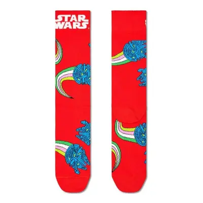 Happy socks STAR WARS MILLENNIUM FALCON Červená