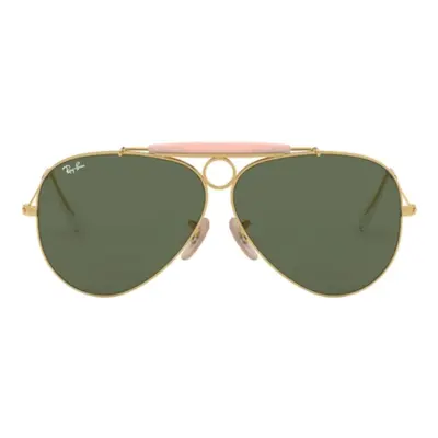 Ray-ban Occhiali da Sole RB3138 001 Shooter Arista G15 Green Zlatá