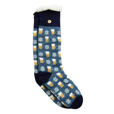 Cabaia CAB472AGNA STUFFED SOCK BIERES DE NOEL Modrá