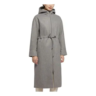 Geox W DORALEA LONG COAT Šedá