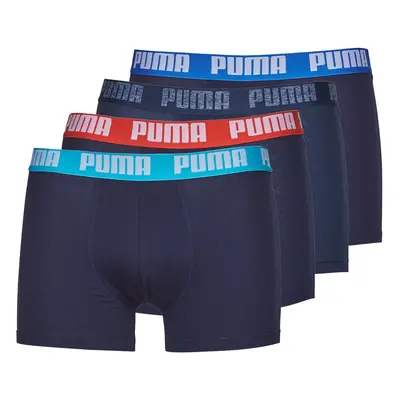 Puma MENS BASIC BOXER PACK X4 Tmavě modrá