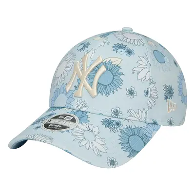 New-Era 9FORTY New York Yankees Floral All Over Print Cap Modrá