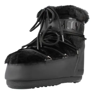 Moon Boot MB ICON LOW FAUX FUR Černá