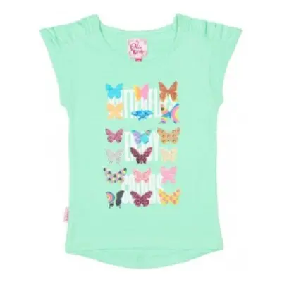 Miss Girly T-shirt manches courtes fille FAYWAY Zelená