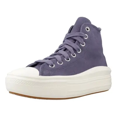 Converse CHUCK TAYLOR ALL STAR MOVE PLATFORM SUEDE Fialová