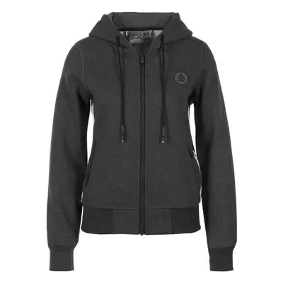 Peak Mountain Sweat zippé à capuche femme ARGENTIERE Šedá