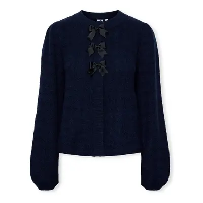 Y.a.s YAS Bonsa Cardigan L/S - Navy Blazer Modrá