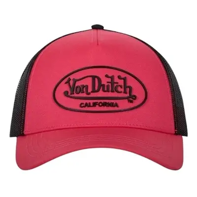 Von Dutch CASQUETTE BASEBALL FLUO PRINT RUBBER Růžová