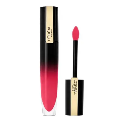 L'oréal Signature Lacquered Liquid Lipstick - 306 Be Innovative Růžová