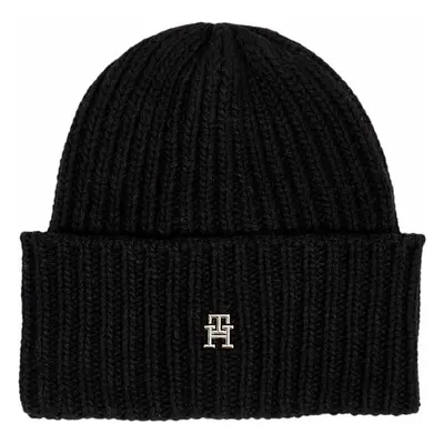 Tommy Hilfiger dámská čepice AW0AW15299 BDS Black Černá