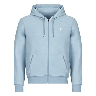 Polo Ralph Lauren SWEATSHIRT ZIPPE EN DOUBLE KNIT TECH Modrá