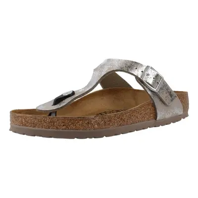 Birkenstock GIZEH BS Stříbrná