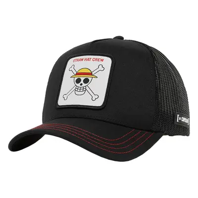 Capslab One Piece Trucker Cap Černá