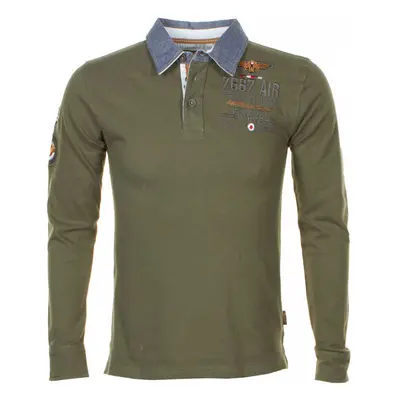 Harry Kayn Polo manches longues homme CORIDOR Khaki