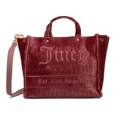 Juicy Couture IRIS VELVET M. SHOPPER BAG Červená