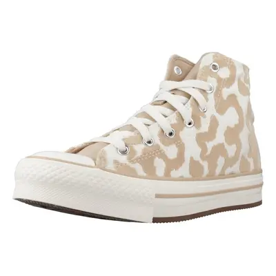 Converse CHUCK TAYLOR ALL STAR EVA LIFT LEOPARD Růžová