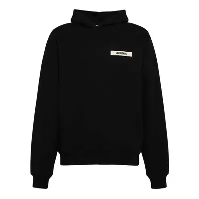 Jacquemus Hoodies Gros Grain Černá