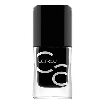 Catrice Iconails Nail Polish - 20 Black To The Routes Černá