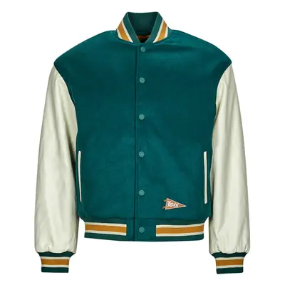 Levis COIT LETTERMAN JACKET Modrá