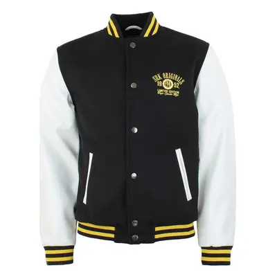 Srk Blouson Teddy bi-matière homme CORTY Černá